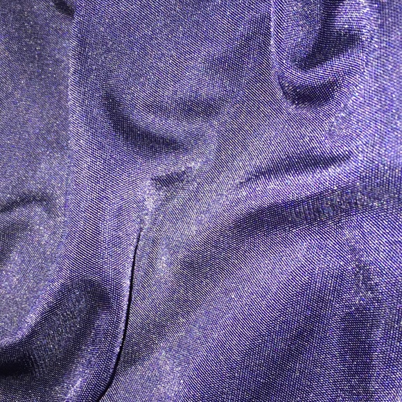 Halston Heritage NWT Navy Shirred Midi Dress - Picture 6 of 7